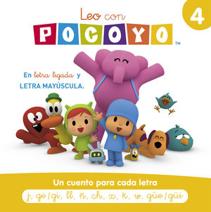 LEO CON POCOYO LECTOESCRITURA. LETRAS JGLLCHXKW