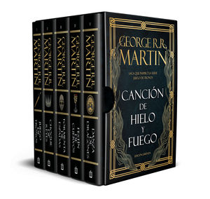 ESTUCHE CANCIN DE HIELO Y FUEGO (EDICIN LIMITADA)