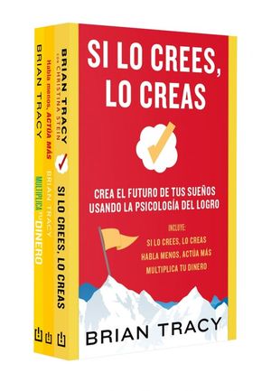 PACK BRIAN TRACY (CONTIENE: SI LO CREES LO CREAS  HABLA MENOS, ACTA MS  MULT