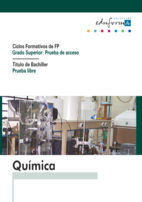 QUIMICA CICLOS FORMATIVOS  GRADO SUPERIOR: PRUEBA DE ACCESO