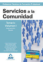 TEMARIO VOLUMEN I SERVICIOS A LA COMUNIDAD PROFESORES FORMACION PROFES