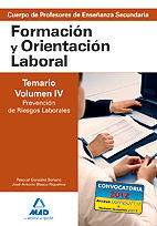 TEMARIO VOL IV FORMACION ORIENTACION LABORAL CUERPO PROFESORES SECUNDA