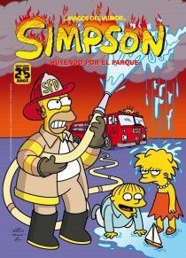 HUYENDO POR EL PARQUE MAGOS DEL HUMOR SIMPSON N 42