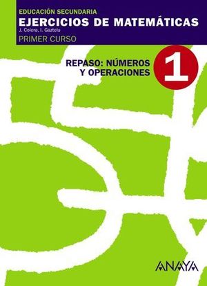 CUADERNO DE MATEMATICAS 1 ESO N 1 NUMEROS Y OPERACIONES ED. 07