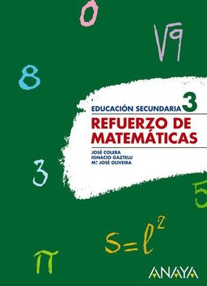 REFUERZO DE MATEMATICAS 3 ESO