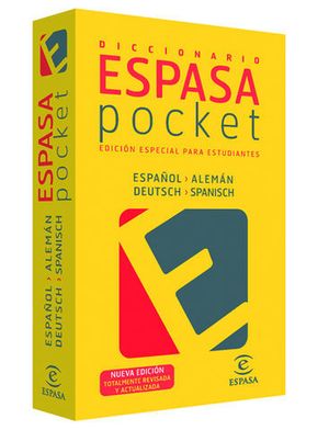 DICCIONARIO ESPASA POCKET ESPAOL-ALEMAN ALEMAN-ESPAOL