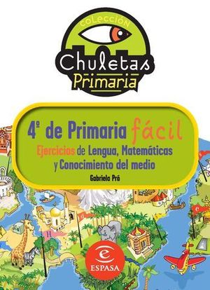 CHULETAS PRIMARIA 4 PRIMARIA FACIL EJERCICIOS