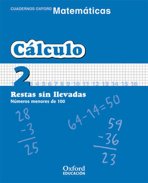 CUADERNO CALCULO N 2 RESTAS SIN LLEVADAS