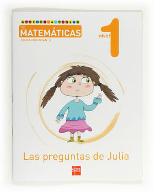 APRENDO A PENSAR MATEMATICAS NIVEL 1 LAS PREGUNTAS DE JULIA