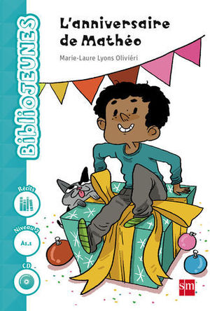 BIBLIOJEUNES LANNIVERSAIRE DE MATHEO NIVEAU  A1.1