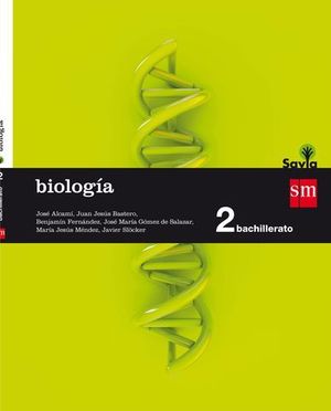 BIOLOGIA 2� BACHILLER SAVIA ED. 2016
