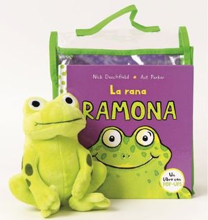 PACK LA RANA RAMONA LIBRO + MUECO