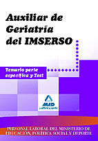 TEMARIO TEST AUXILIAR GERIATRIA DEL IMSERSO