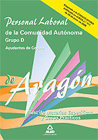 TEST MATERIAS ESPECIFICAS AYUDANTES DE COCINA PERSONAL LABORAL ARAGON