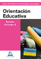 TEMARIO VOL II ORIENTACION EDUCATIVA PROFESORES SECUNDARIA