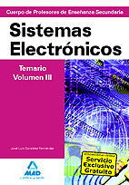 TEMARIO VOLUMEN III SISTEMAS ELECTRONICOS PROFESORES SECUNDARIA
