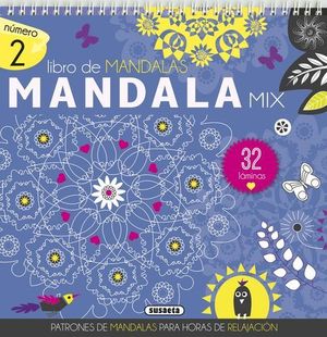 MANDALA MIX 32 LAMINAS AZUL