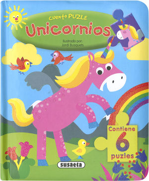 CUENTO PUZLE.  UNICORNIOS