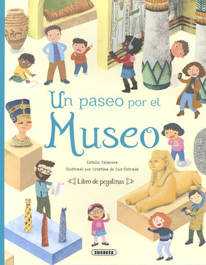 UN PASEO POR EL MUSEO.  PEGATINAS