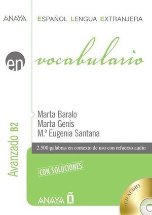 VOCABULARIO AVANZADO B2 + CD AUDIO
