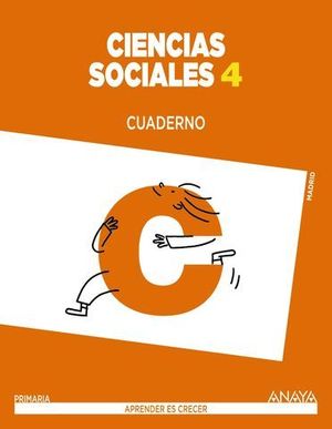 CUADERNO CIENCIAS SOCIALES 4 EP APRENDER ES CRECER ED. 2015