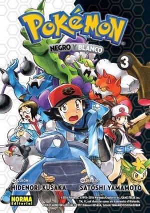 POKEMON 28 NEGRO BLANCO 3