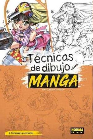 TECNICAS DIBUJO MANGA 05 PERSONAJES ACCE