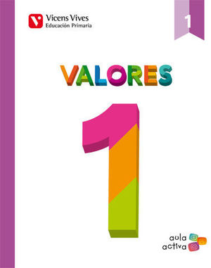 VALORES 1� EP AULA ACTIVA  ED. 2014