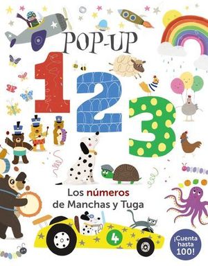 POP-UP 123.  LOS NMEROS DE MANCHAS Y TUGA