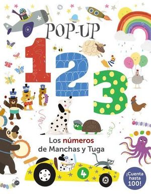 POP-UP 123.  LOS NMEROS DE MANCHAS Y TUGA