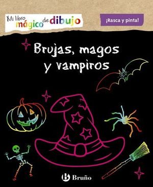 MI LIBRO MGICO DE DIBUJO. BRUJAS, MAGOS Y VAMPIROS