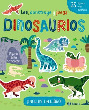 LEE, CONSTRUYE Y JUEGA.  DINOSAURIOS