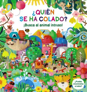 QUIEN SE HA COLADO ?  BUSCA AL ANIMAL INTRUSO !