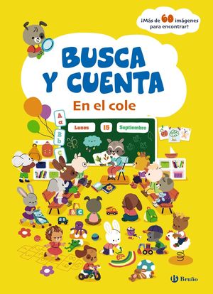 BUSCA Y CUENTA EN EL COLE