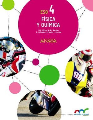 FISICA Y QUIMICA 4� ESO APRENDER ES CRECER ED. 2016