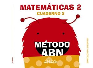 MATEMATICAS ABN INFANTIL 2 CUADERNO 2