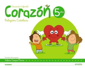 RELIGION CATOLICA 5 AOS CORAZON  ED. 2017