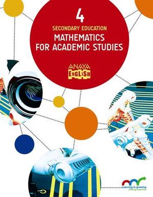 MATHEMATICS FOR ACADEMIC STUDIES 4 ESO