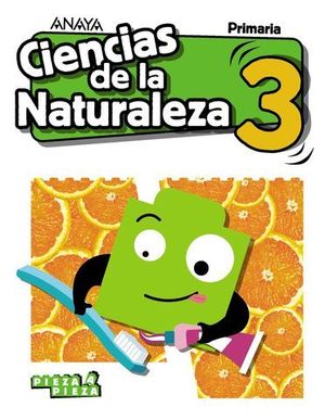 CIENCIAS DE LA NATURALEZA 3 EP PIEZA A PIEZA ED. 2018