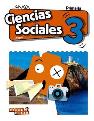 CIENCIAS SOCIALES 3 EP PIEZA A PIEZA ED. 2018