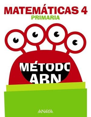 MATEMATICAS 4 EP METODO ABN ED. 2019