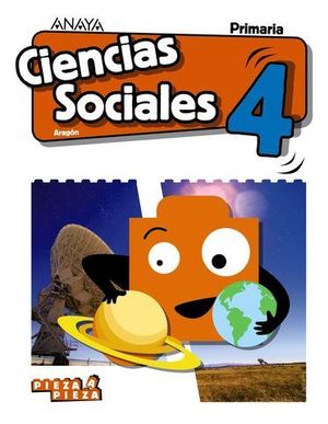 CIENCIAS SOCIALES 4 EP ARAGON PIEZA A PIEZA ED. 2019