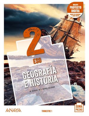 GEOGRAFA E HISTORIA 2 ESO ARAGON SUMA PIEZAS ED. 2021