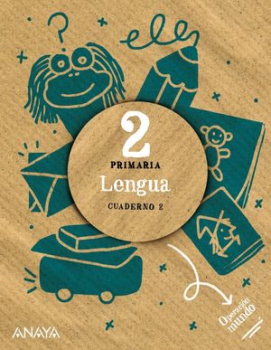 CUADERNO LENGUA 2 EP 2 TRIMESTRE OPERACION MUNDO ED. 2023