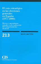 VOTO ESTRATEGICO EN LAS ELECCIONES GENERALES EN ESPAA 1977-2000
