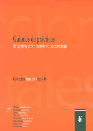 GUIONES DE PRACTICAS DE TECNICAS EXPERIMENTALES DE METEREOLOGIA