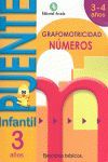 CUADERNO PUENTE INFANTIL NUMEROS 3 AOS