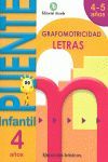 CUADERNO PUENTE INFANTIL LETRAS 4 AOS