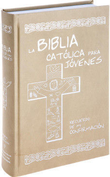 BIBLIA CATOLICA PARA JOVENES ED. AZUL POLIPIEL MARFIL
