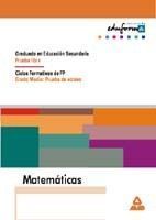 MATEMATICAS GRADO MEDIO SECUNDARIA PRUEBA LIBRE FP